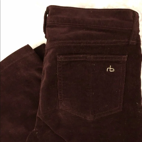 Rag & Bone corduroy low rise bell bottoms - Picture 4 of 5